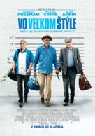 Going in Style - Slovak Movie Poster (xs thumbnail)