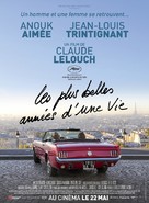 Les plus belles ann&eacute;es d&#039;une vie - French Movie Poster (xs thumbnail)