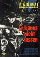 Er kann&#039;s nicht lassen - German Movie Poster (xs thumbnail)