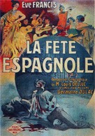 La f&ecirc;te espagnole - French Movie Poster (xs thumbnail)