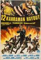 The Dirty Dozen - Turkish Movie Poster (xs thumbnail)