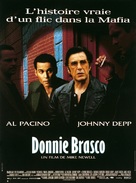 Donnie Brasco - French Movie Poster (xs thumbnail)