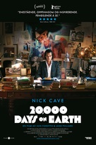 20,000 Days on Earth - Norwegian Movie Poster (xs thumbnail)