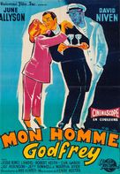 My Man Godfrey - French Movie Poster (xs thumbnail)