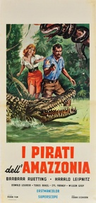 Und der Amazonas schweigt - Italian Movie Poster (xs thumbnail)