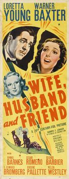 Wife, Husband and Friend - Movie Poster (xs thumbnail)