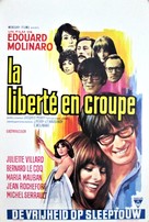 La libert&eacute; en croupe - Belgian Movie Poster (xs thumbnail)