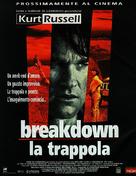 Breakdown - Italian Movie Poster (xs thumbnail)
