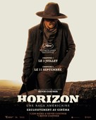 Horizon: An American Saga - French Movie Poster (xs thumbnail)
