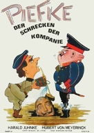 Piefke, der Schrecken der Kompanie - German Movie Poster (xs thumbnail)