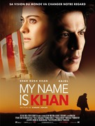 My Name Is Khan - French Movie Poster (xs thumbnail)