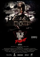 You&#039;re Gonna Die Tonight - Spanish Movie Poster (xs thumbnail)