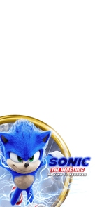 Sonic the Hedgehog - Danish Movie Poster (xs thumbnail)