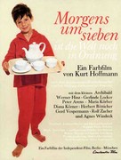 Morgens um Sieben ist die Welt noch in Ordnung - German Movie Poster (xs thumbnail)