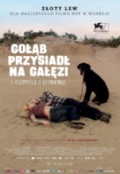 En duva satt p&aring; en gren och funderade p&aring; tillvaron - Polish Movie Poster (xs thumbnail)