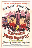 Gentlemen Marry Brunettes - Movie Poster (xs thumbnail)