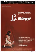 La menor Poster