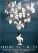 Fellini - Satyricon - Danish Movie Poster (xs thumbnail)