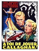 &Agrave; toi de jouer, Callaghan - Belgian Movie Poster (xs thumbnail)