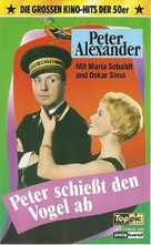 Peter schiesst den Vogel ab - German VHS movie cover (xs thumbnail)