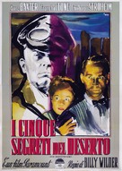 Five Graves to Cairo - Italian Movie Poster (xs thumbnail)