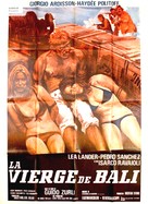 La vergine di Bali - French Movie Poster (xs thumbnail)