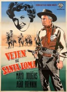 Along the Great Divide - Danish Movie Poster (xs thumbnail)