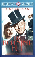 Der Florentiner Hut - German VHS movie cover (xs thumbnail)