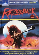 Razorback - Dutch VHS movie cover (xs thumbnail)