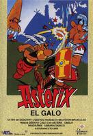 Ast&eacute;rix le Gaulois - Spanish VHS movie cover (xs thumbnail)