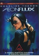 &AElig;on Flux - Brazilian DVD movie cover (xs thumbnail)