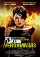 Flickan som lekte med elden - Swiss Movie Poster (xs thumbnail)