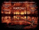 Hatchet - British Movie Poster (xs thumbnail)