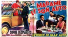 Madame et son auto - Belgian Movie Poster (xs thumbnail)