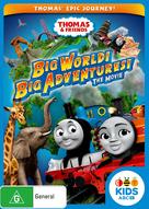 Thomas &amp; Friends: Big World! Big Adventures! The Movie - Australian DVD movie cover (xs thumbnail)