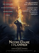 Notre-Dame br&ucirc;le - Norwegian Movie Poster (xs thumbnail)