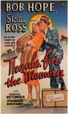 Thanks for the Memory - Movie Poster (xs thumbnail)