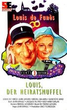 Le gendarme se marie - German VHS movie cover (xs thumbnail)