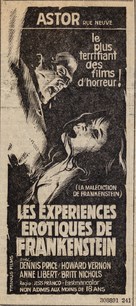 Les exp&eacute;riences &eacute;rotiques de Frankenstein - French poster (xs thumbnail)
