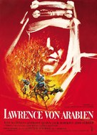 Lawrence of Arabia - German Movie Poster (xs thumbnail)