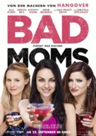 Bad Moms - German Movie Poster (xs thumbnail)