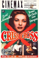 Criss Cross - Belgian Movie Poster (xs thumbnail)