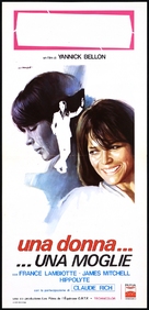 La femme de Jean - Italian Movie Poster (xs thumbnail)