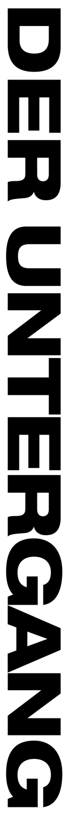 Der Untergang - German Logo (xs thumbnail)