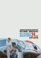 Ford v. Ferrari - Serbian Movie Poster (xs thumbnail)