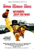 Paint Your Wagon - German Movie Poster (xs thumbnail)