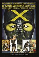 X - Spanish DVD movie cover (xs thumbnail)