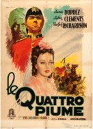 The Four Feathers - Italian Movie Poster (xs thumbnail)