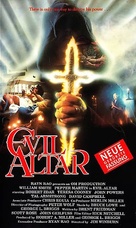 Evil Altar - German VHS movie cover (xs thumbnail)