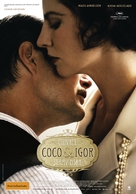 Coco Chanel &amp; Igor Stravinsky - Australian Movie Poster (xs thumbnail)
